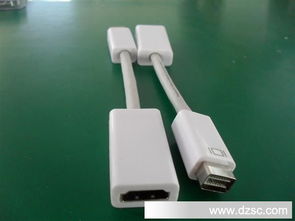 選擇與使用 白色15cm Mini DVI公轉HDMI母連接線全攻略
