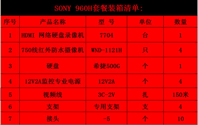 工廠直供高清監控套裝 4路/8路安防系統，廣州裕業打造性價比之選